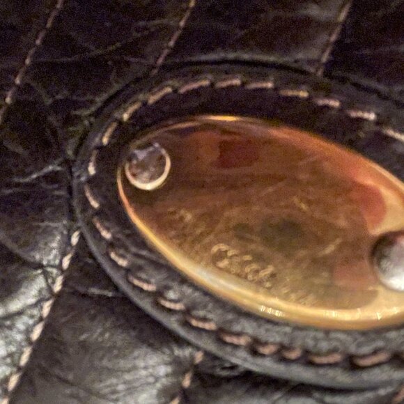 CHLOE Black Leather Handbag - Picture 4 of 15
